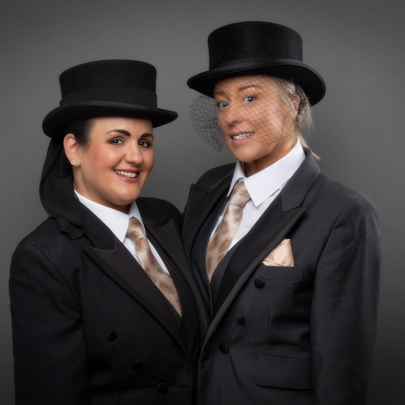 Claire and Wendy together at Hope Funeral Care